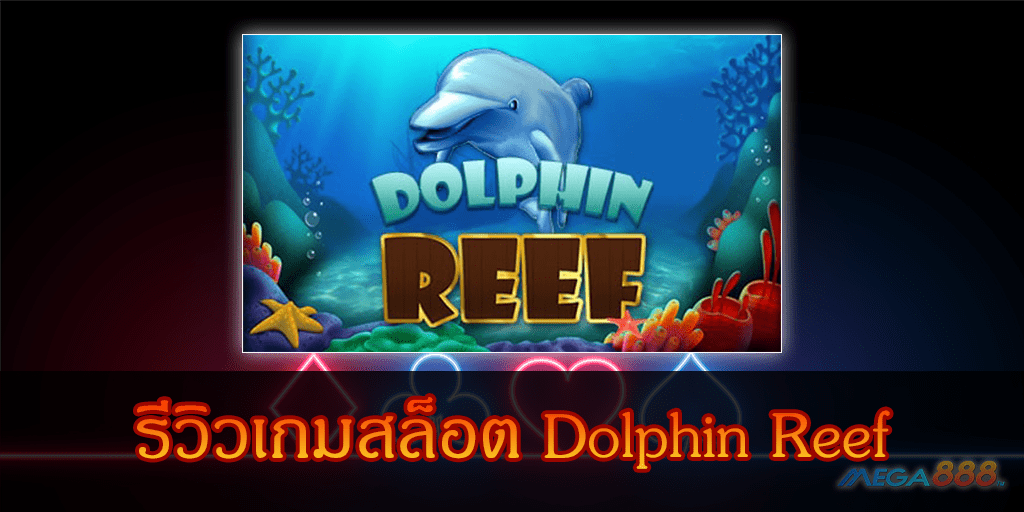 MEGA888-รีวิวเกมสล็อต Dolphin Reef