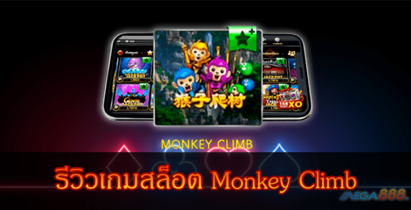 MEGA888-รีวิวเกมสล็อต Monkey Climb