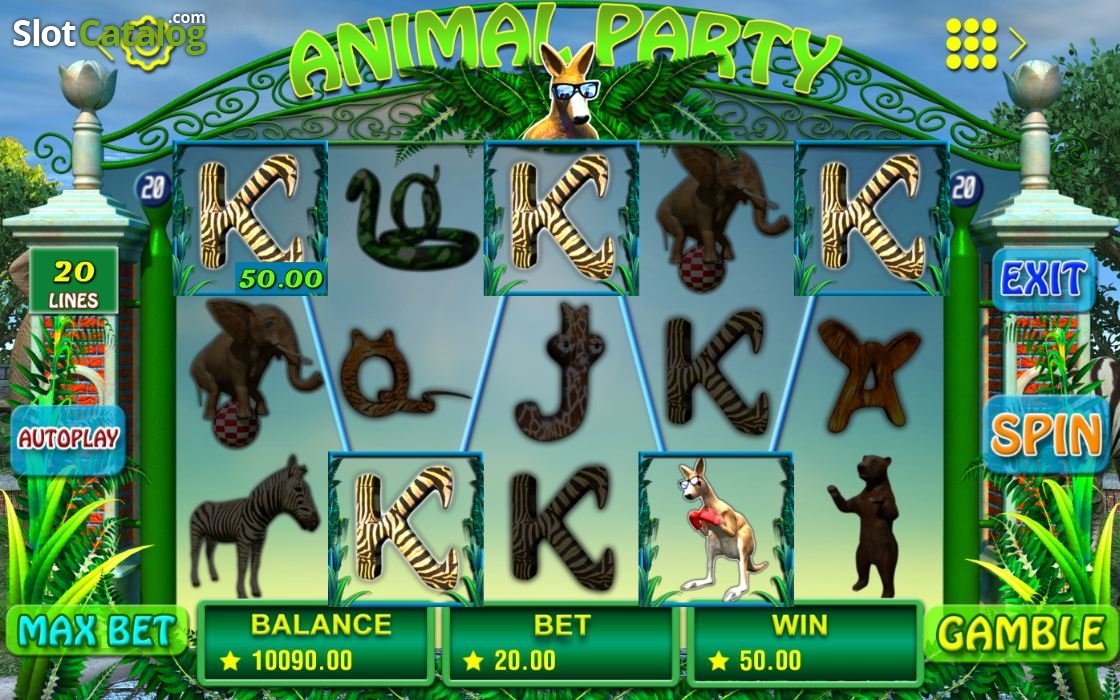 Animal-Party-รีวิวเกมสล็อต