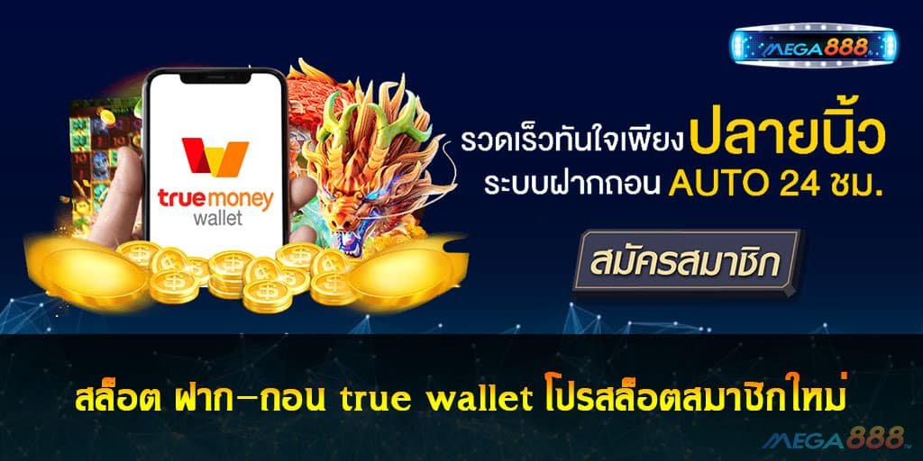 สล็อต ฝาก-ถอน true wallet